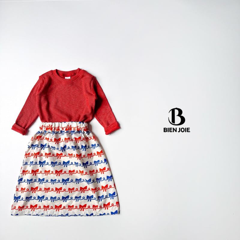 Bien Joie - Korean Children Fashion - #kidsshorts - Ribbon Skirt - 5