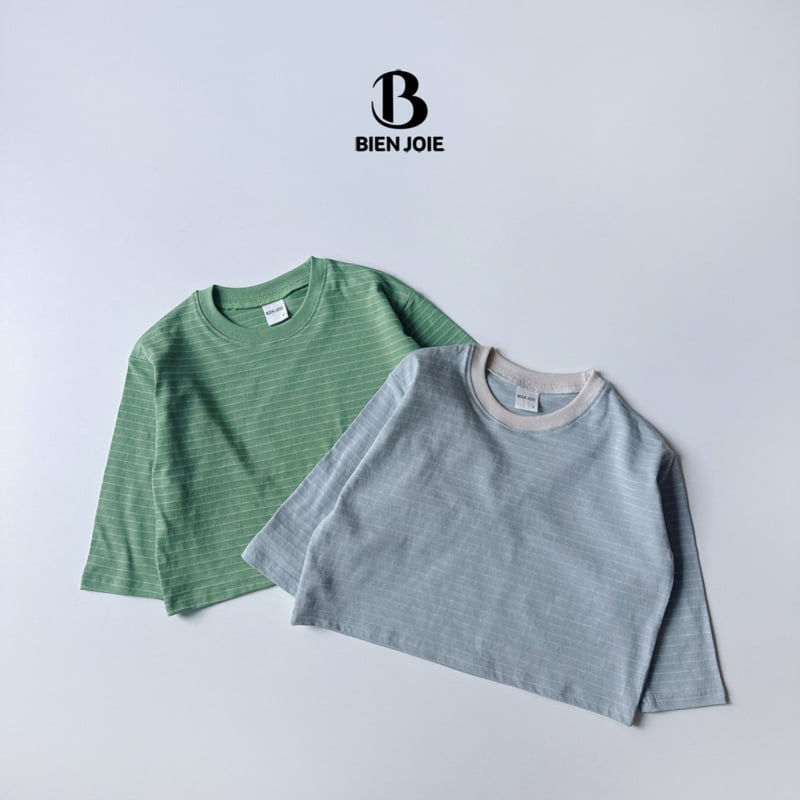 Bien Joie - Korean Children Fashion - #stylishchildhood - Mali Stripe Tee - 5