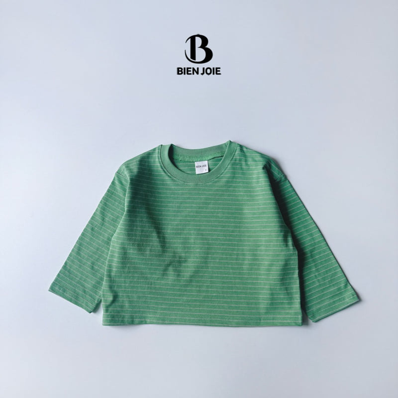 Bien Joie - Korean Children Fashion - #todddlerfashion - Mali Stripe Tee - 3