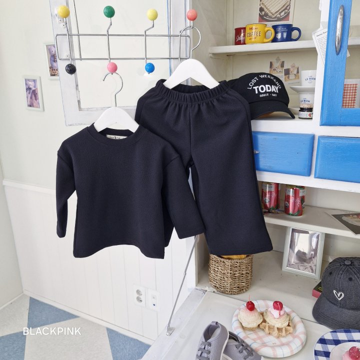 Black Pink - Korean Children Fashion - #childrensboutique - Beryl Modern Set-up - 5