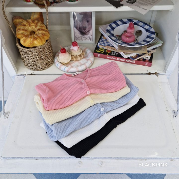 Black Pink - Korean Children Fashion - #childrensboutique - Claire Cardigan - 4