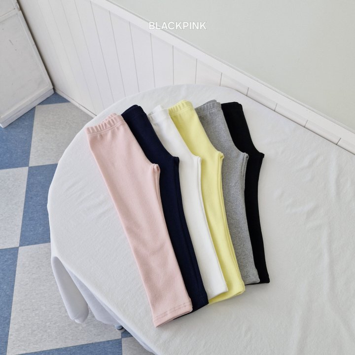 Black Pink - Korean Children Fashion - #designkidswear - Fried Span Leggings - 3