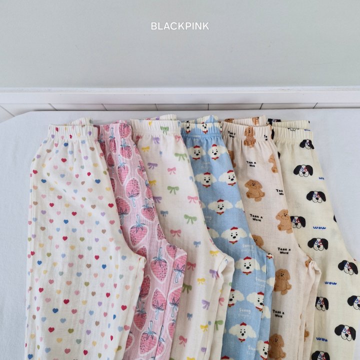 Black Pink - Korean Children Fashion - #designkidswear - Bom Bom Pants - 2