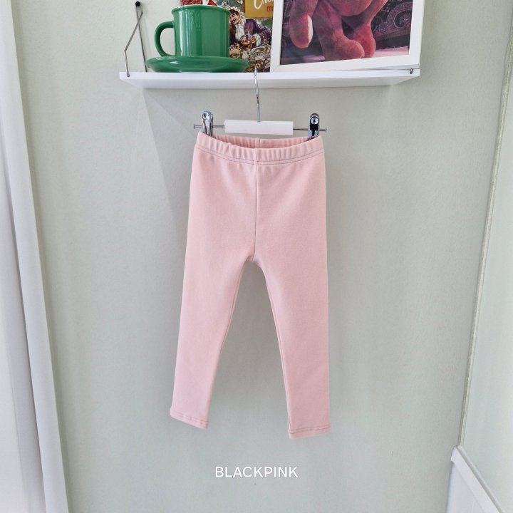 Black Pink - Korean Children Fashion - #designkidswear - Fried Span Leggings - 4