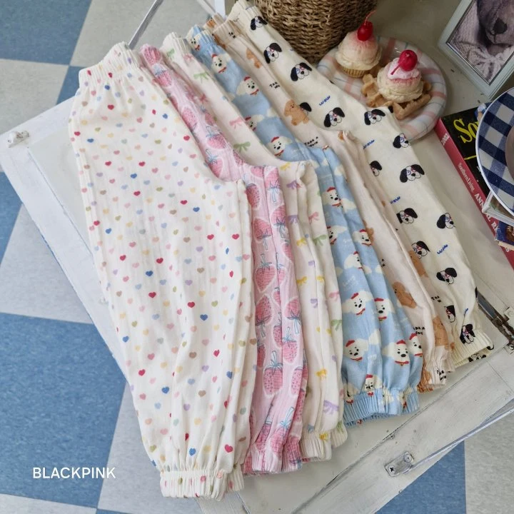 Black Pink - Korean Children Fashion - #kidsshorts - Bom Bom Pants - 5
