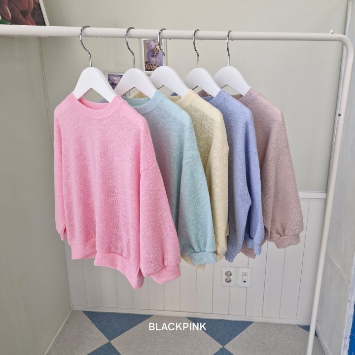 Black Pink - Korean Children Fashion - #fashionkids - Moss Crab Knit Sweatshirts - 4