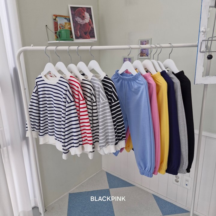 Black Pink - Korean Children Fashion - #kidsstore - Spring ST Sweatshirts - 11