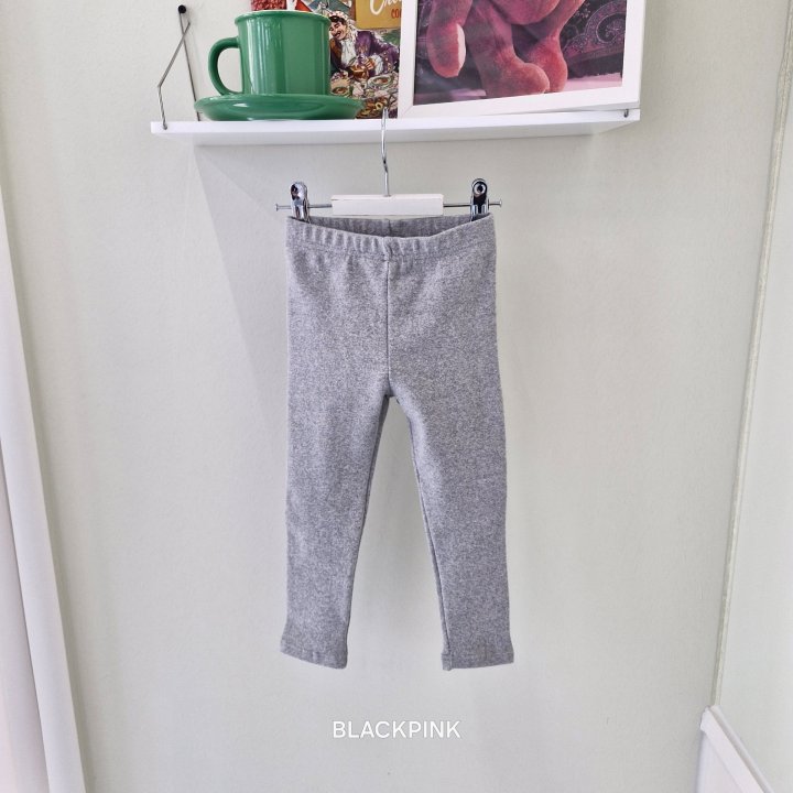 Black Pink - Korean Children Fashion - #kidsstore - Fried Span Leggings - 7