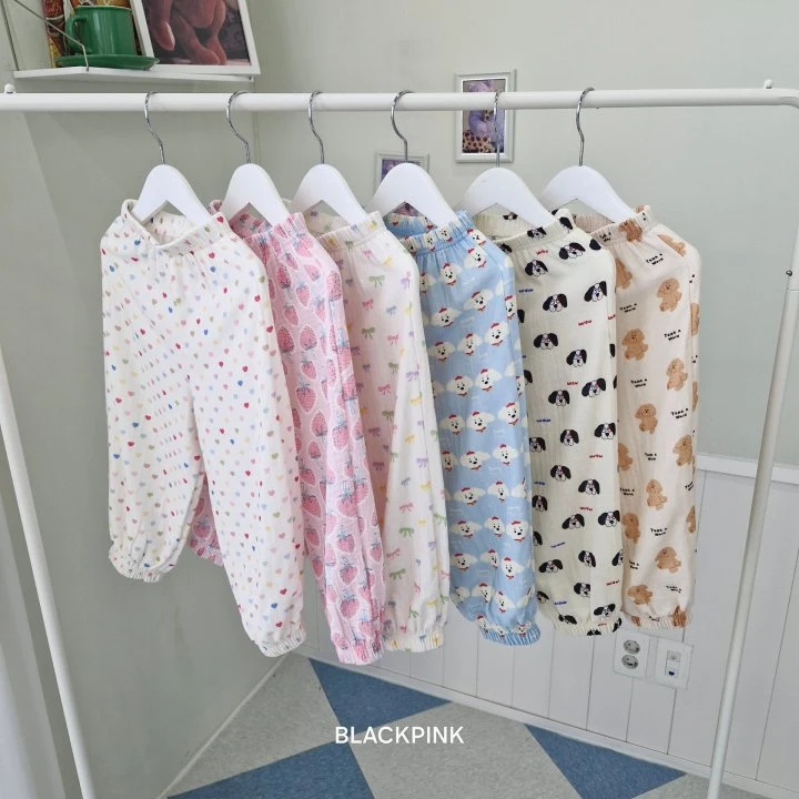 Black Pink - Korean Children Fashion - #kidzfashiontrend - Bom Bom Pants - 7