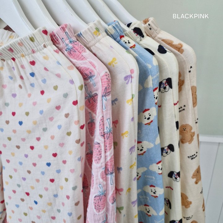 Black Pink - Korean Children Fashion - #littlefashionista - Bom Bom Pants - 9