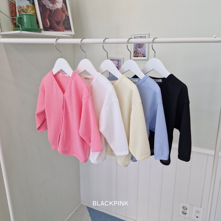 Black Pink - Korean Children Fashion - #stylishchildhood - Claire Cardigan
