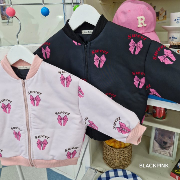 Black Pink - Korean Children Fashion - #toddlerclothing - Sweet Ribbon Jumper - 7