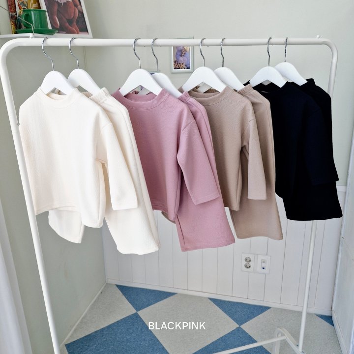 Black Pink - Korean Children Fashion - #toddlerclothing - Beryl Modern Set-up - 2