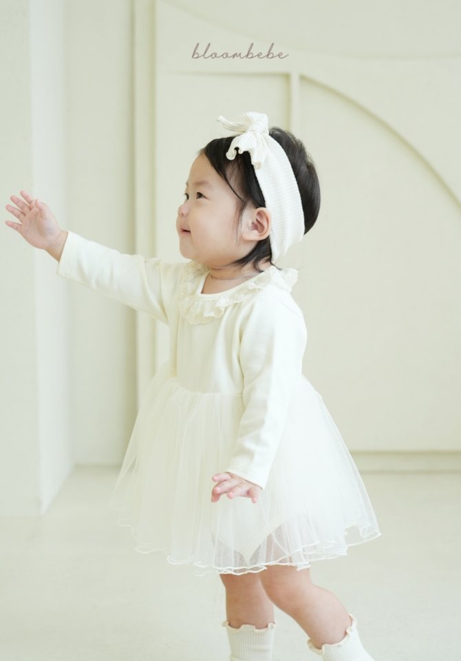 Bloombebe - Korean Baby Fashion - #babyboutique - Rose Lace Suit Cardigan Set - 7