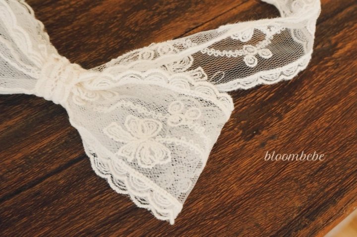 Bloombebe - Korean Baby Fashion - #babyboutiqueclothing - Ribbon Lace Band - 2