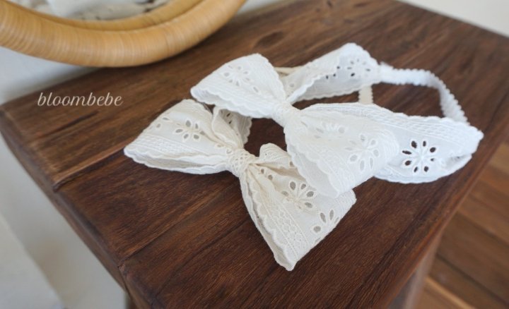 Bloombebe - Korean Baby Fashion - #babyclothing - Ribbon Lace Band - 3