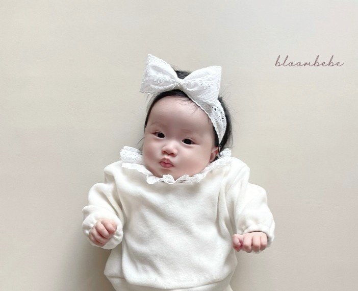 Bloombebe - Korean Baby Fashion - #babylifestyle - Ribbon Lace Band - 7