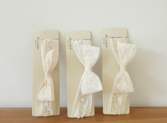 Bloombebe - Korean Baby Fashion - #babyootd - Ribbon Lace Band - 9