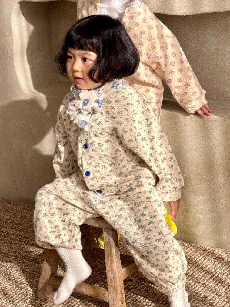 Bon Bon Butik - Korean Children Fashion - #Kfashion4kids - Waffle Easy Pants - 6