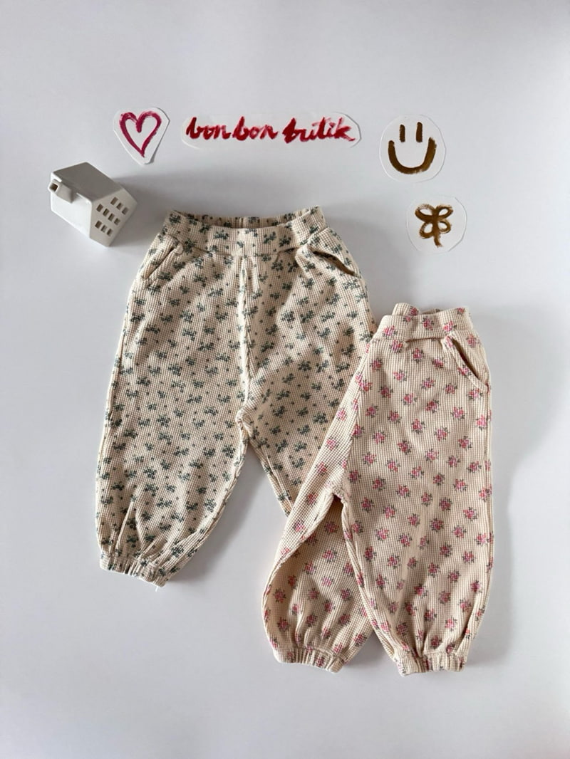 Bon Bon Butik - Korean Children Fashion - #discoveringself - Waffle Easy Pants