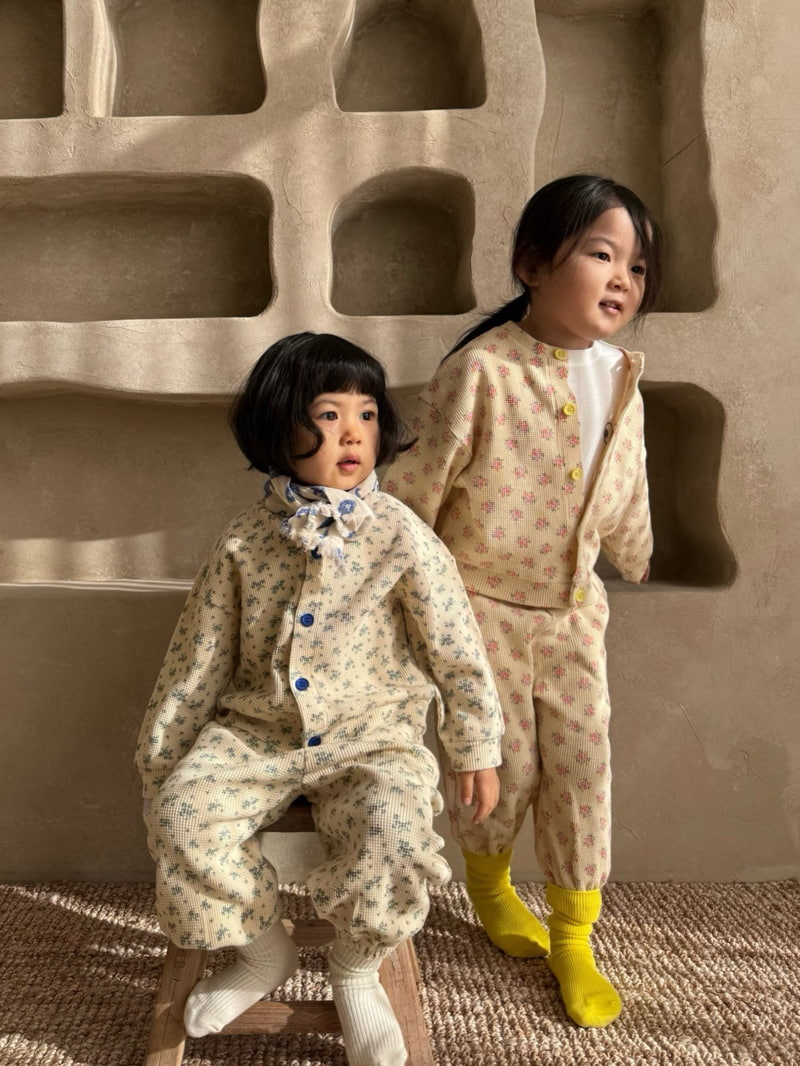 Bon Bon Butik - Korean Children Fashion - #kidzfashiontrend - Waffle Easy Pants - 5