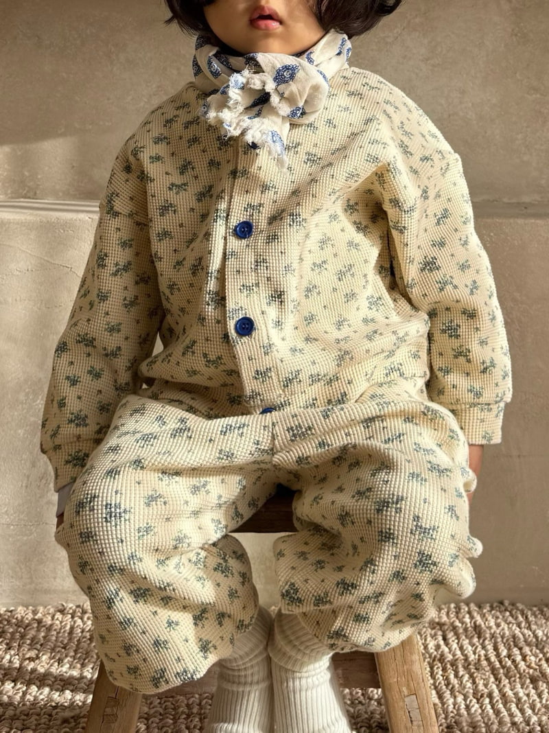 Bon Bon Butik - Korean Children Fashion - #kidzfashiontrend - Waffle Cardigan - 3
