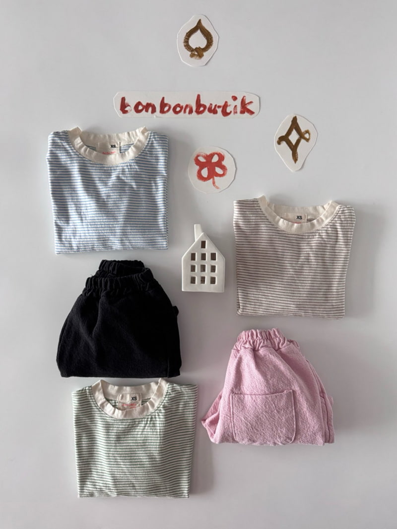 Bon Bon Butik - Korean Children Fashion - #littlefashionista - Dobby Pants - 9