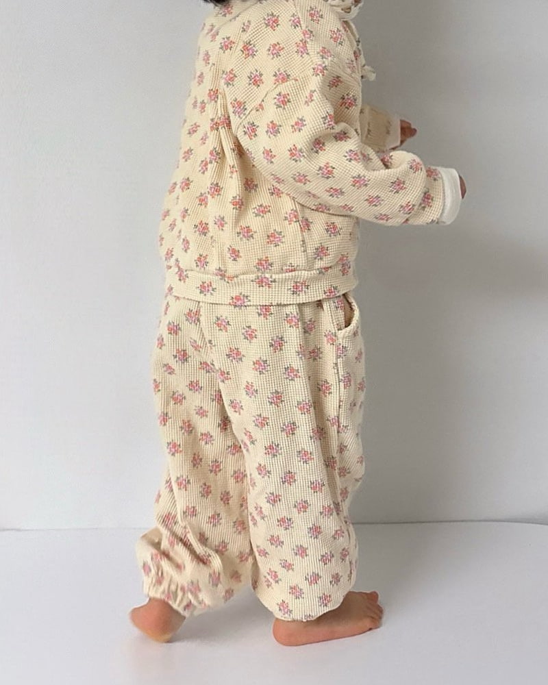 Bon Bon Butik - Korean Children Fashion - #littlefashionista - Waffle Easy Pants - 7