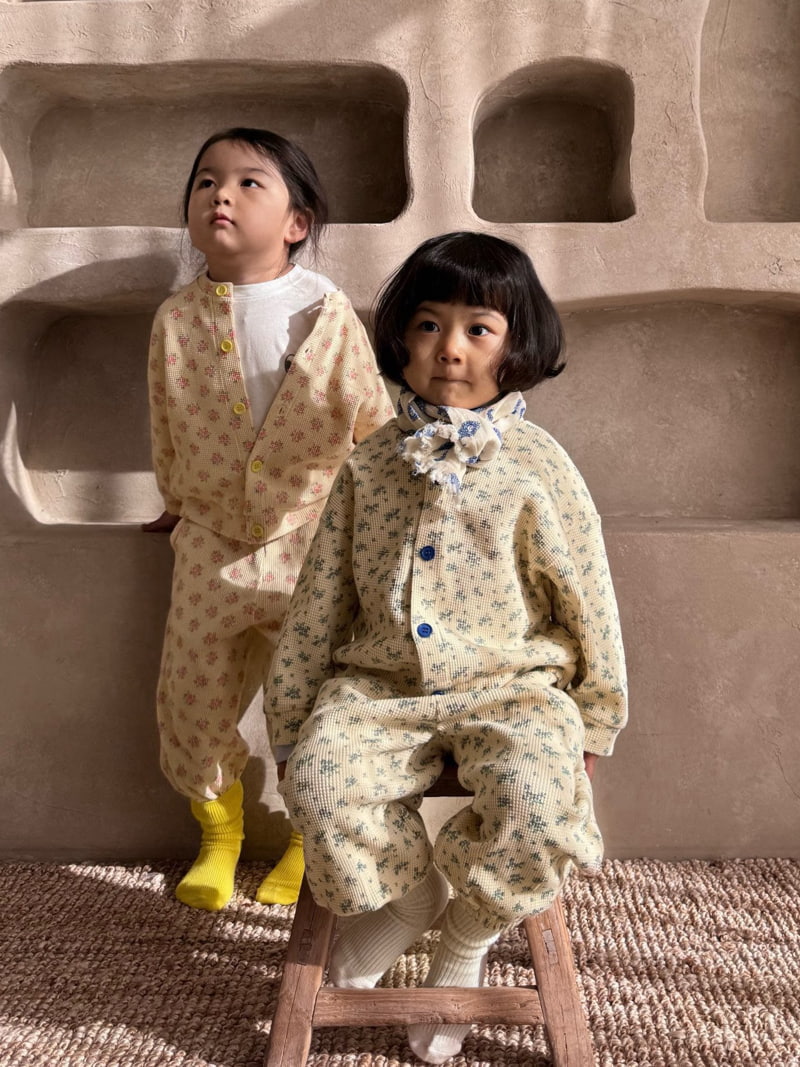 Bon Bon Butik - Korean Children Fashion - #minifashionista - Waffle Cardigan - 7