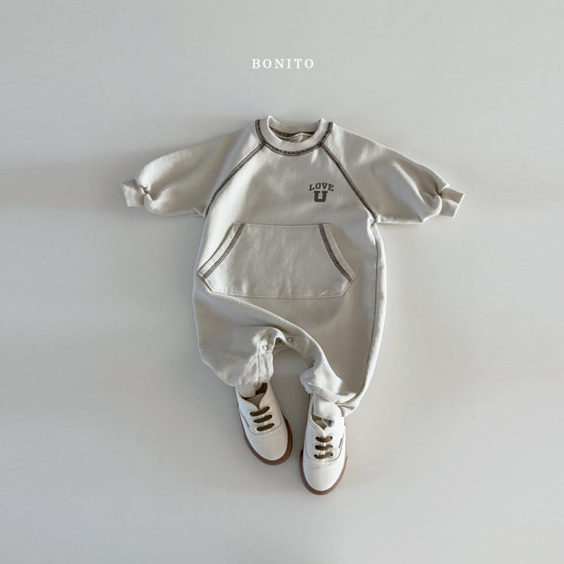 Bonito - Korean Baby Fashion - #babyboutique - Kangaroo Suit - 11