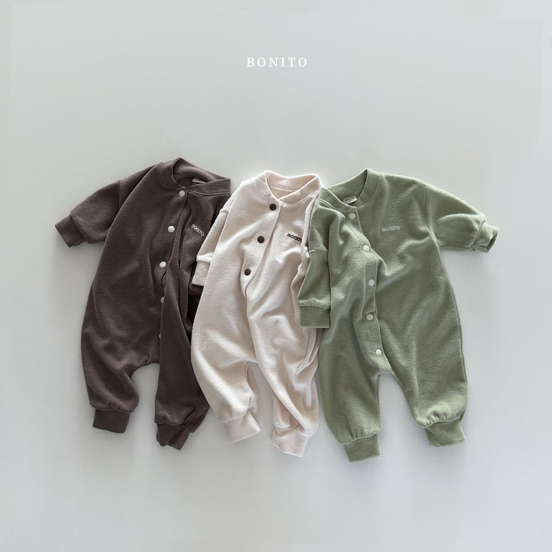 Bonito - Korean Baby Fashion - #babyboutiqueclothing - Terry Soft Suit