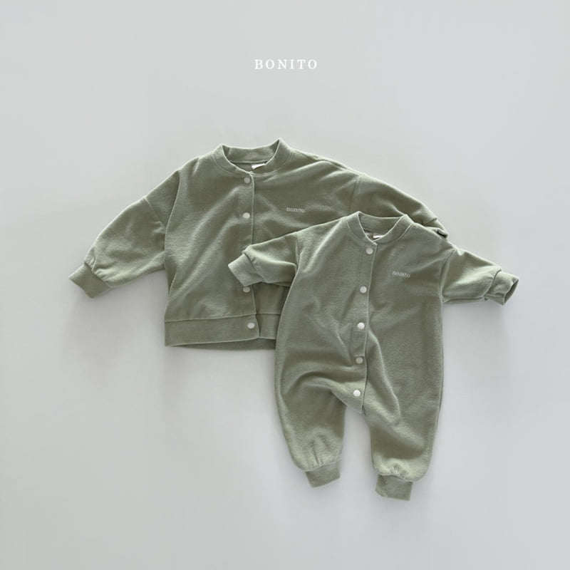 Bonito - Korean Baby Fashion - #babyoninstagram - Terry Soft Suit - 7
