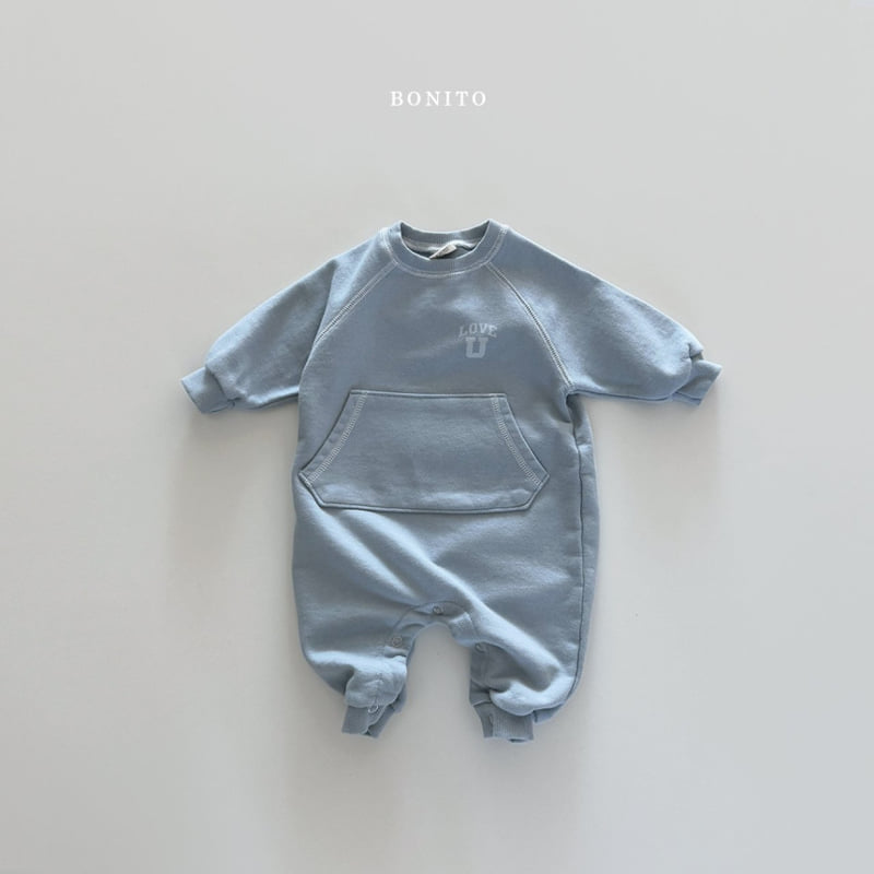 Bonito - Korean Baby Fashion - #babylifestyle - Kangaroo Suit - 4