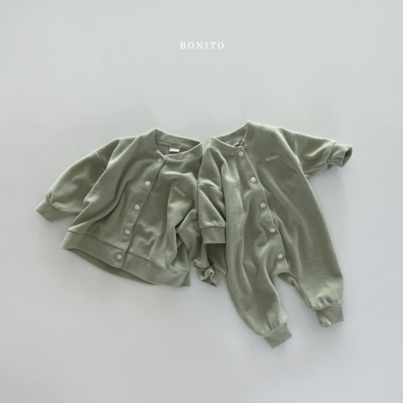Bonito - Korean Baby Fashion - #babyootd - Terry Soft Suit - 8