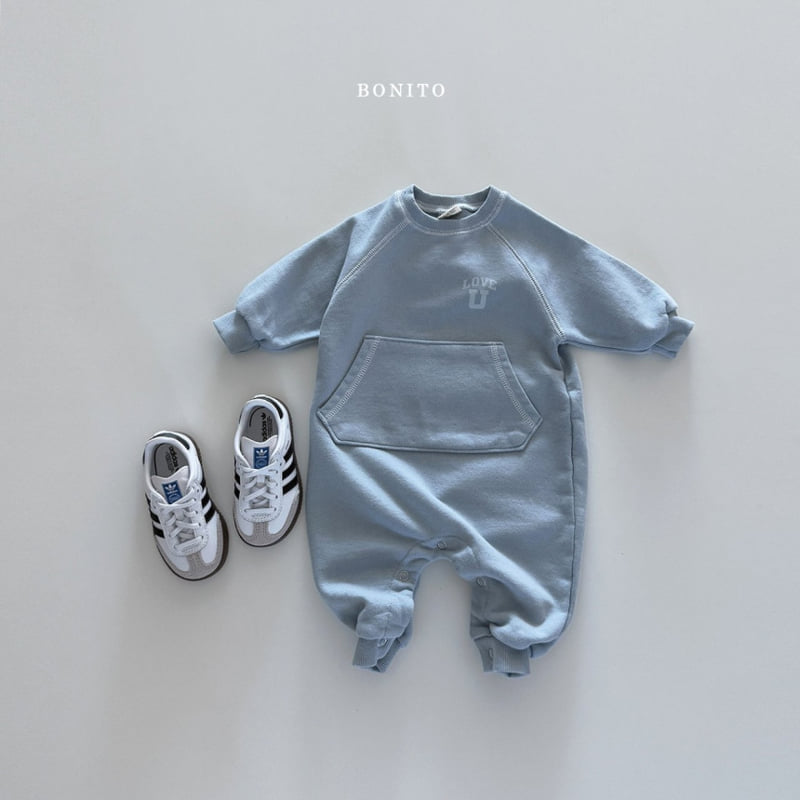 Bonito - Korean Baby Fashion - #babyootd - Kangaroo Suit - 5