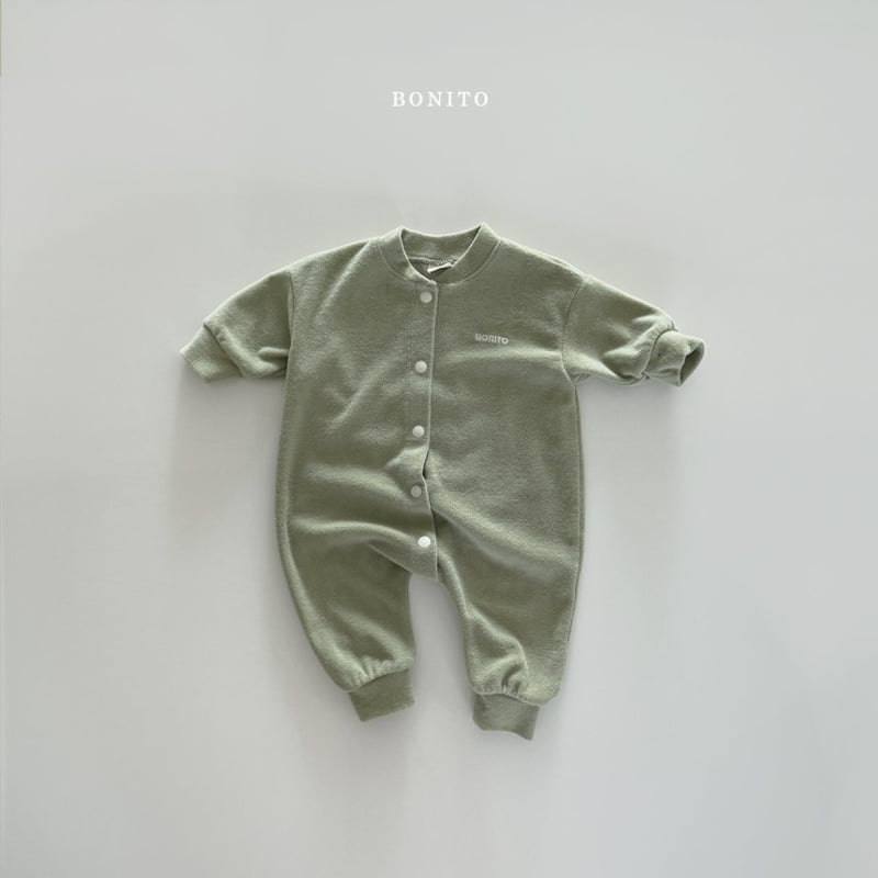 Bonito - Korean Baby Fashion - #babyoutfit - Terry Soft Suit - 10