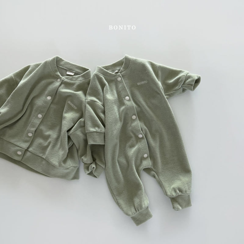 Bonito - Korean Baby Fashion - #babyoutfit - Terry Soft Suit - 9