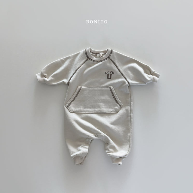 Bonito - Korean Baby Fashion - #babywear - Kangaroo Suit - 8