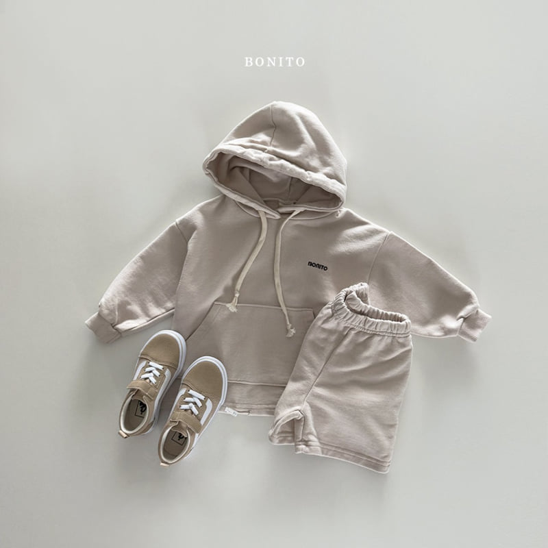 Bonito - Korean Children Fashion - #Kfashion4kids - Bombom Hooded Shorts Set-up - 5