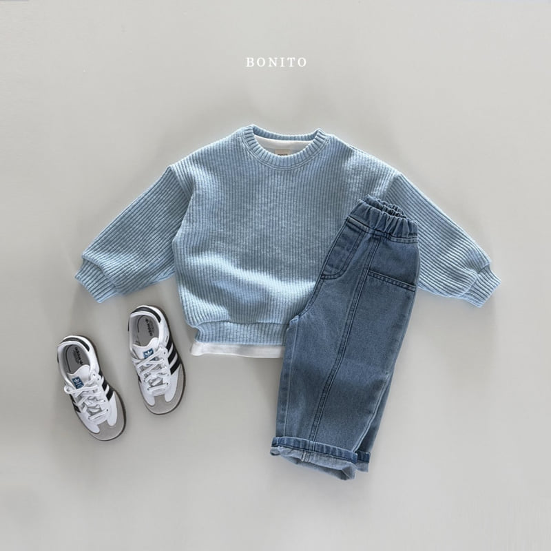 Bonito - Korean Children Fashion - #Kfashion4kids - knit Sweatshirts - 11