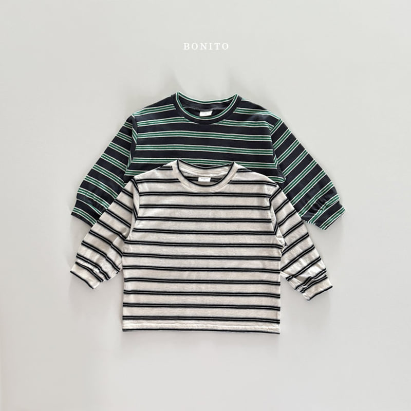 Bonito - Korean Children Fashion - #Kfashion4kids - Stripe Tee