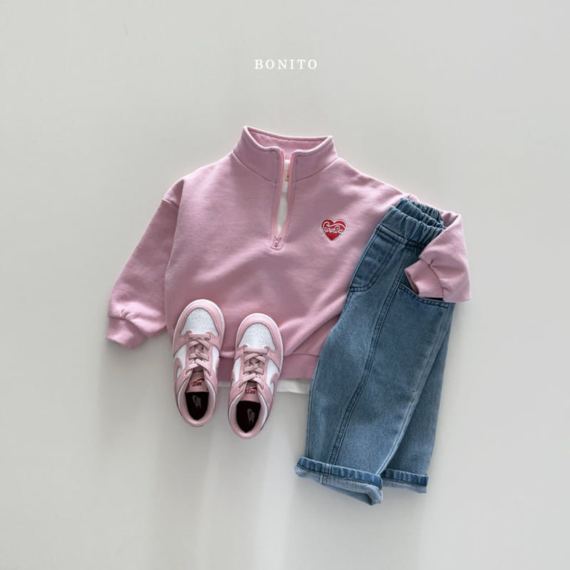Bonito - Korean Children Fashion - #Kfashion4kids - Super Day Half Zip-up Jacket - 6