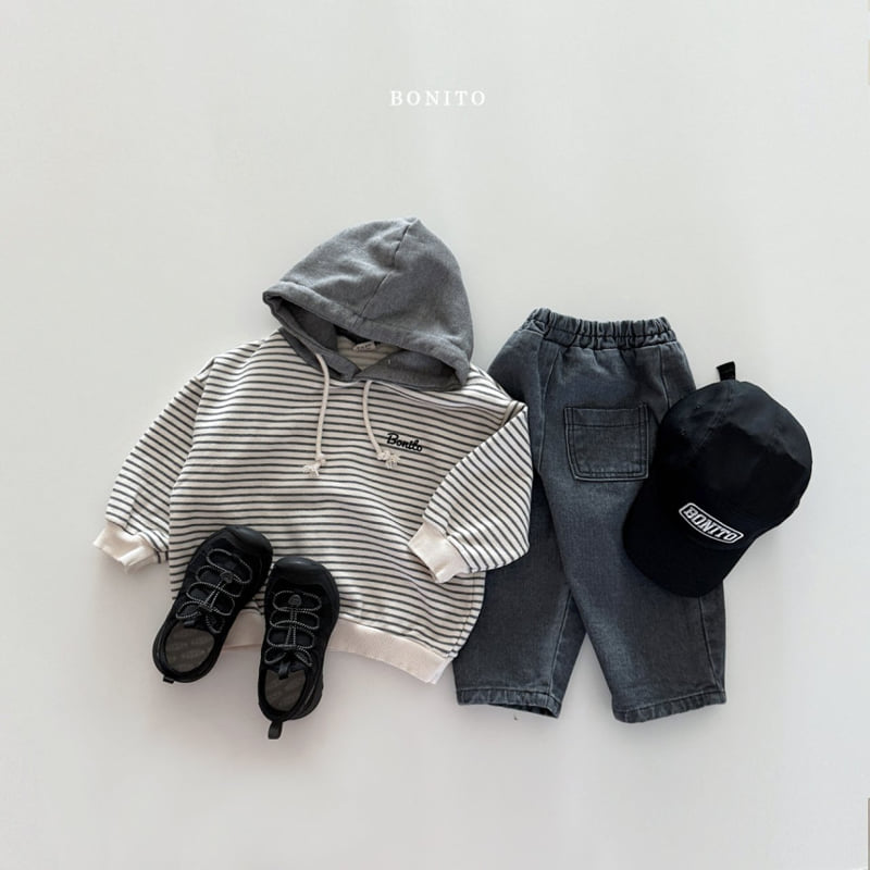 Bonito - Korean Children Fashion - #Kfashion4kids - ST Tone Raglan Hoodie - 8