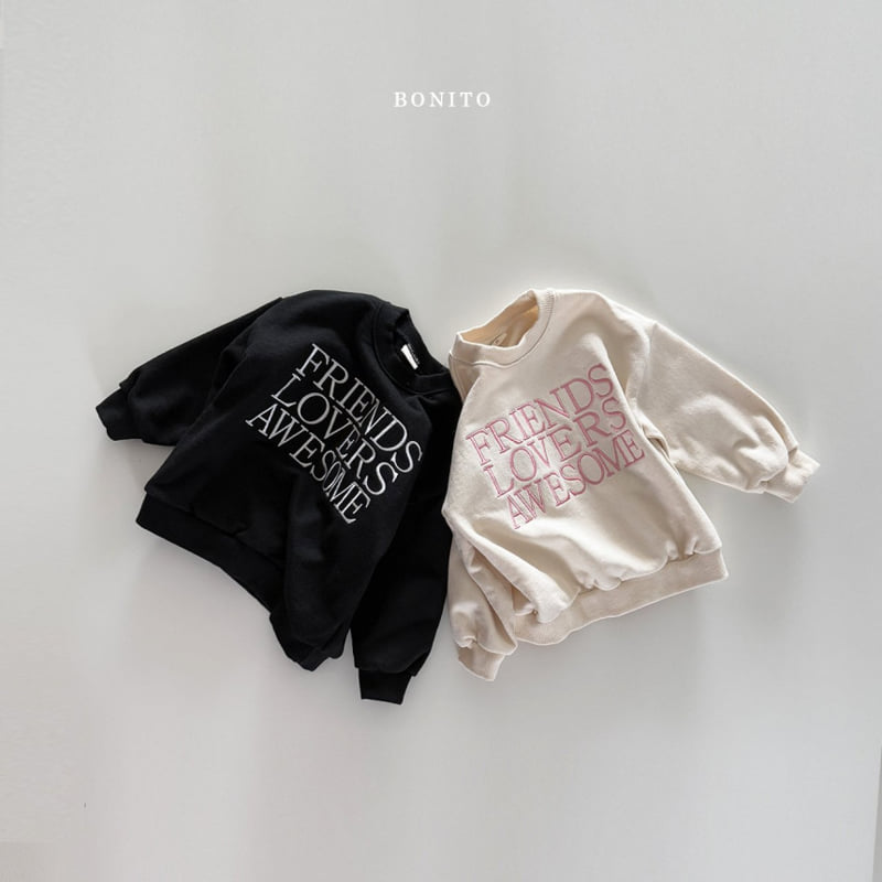 Bonito - Korean Children Fashion - #Kfashion4kids - Friend Lover Sweatshirts