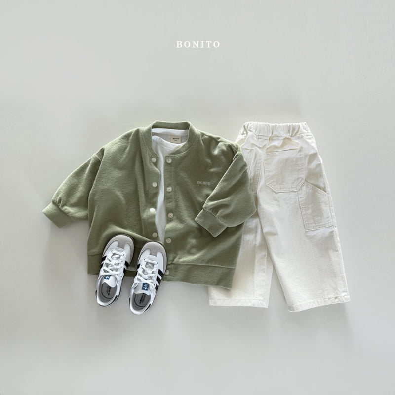 Bonito - Korean Children Fashion - #childofig - Terry Soft Cardigan - 5