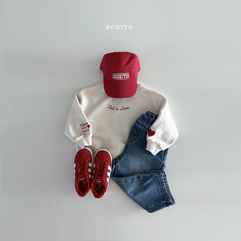 Bonito - Korean Children Fashion - #childofig - Fall In Love Sweatshirts - 5