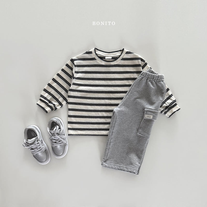 Bonito - Korean Children Fashion - #childofig - Stripe Tee - 9