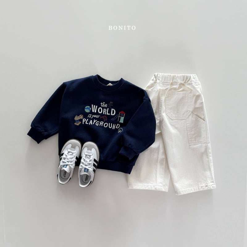 Bonito - Korean Children Fashion - #childofig - Play Ground Sweatshirts - 8