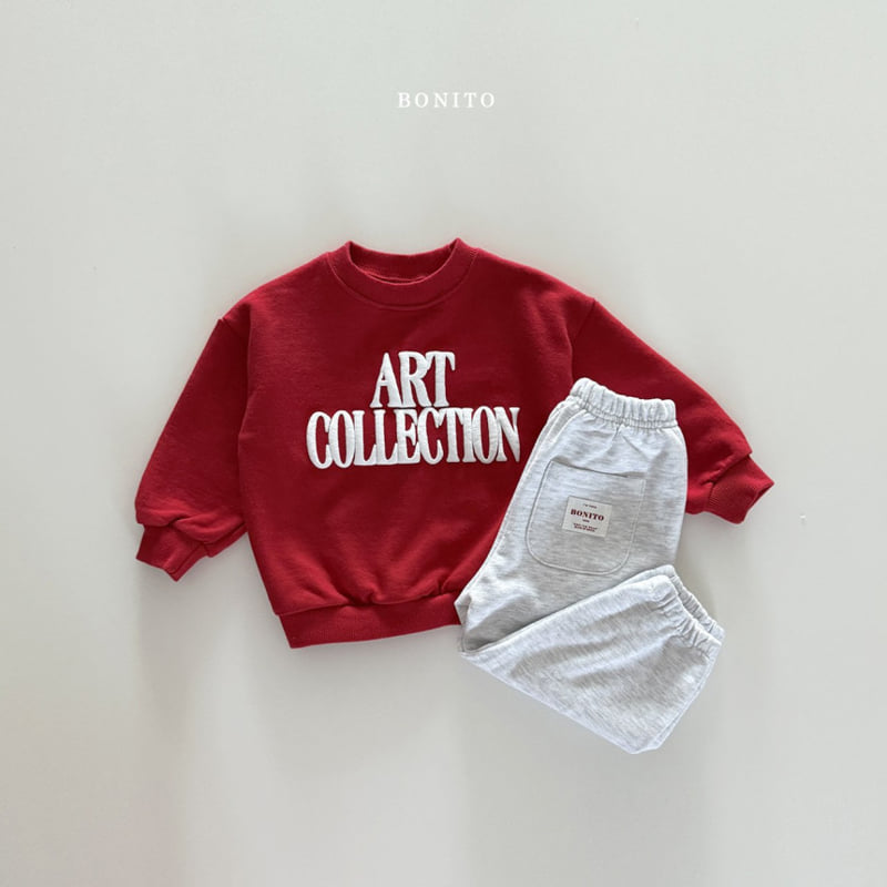 Bonito - Korean Children Fashion - #stylishchildhood - Art Foam Sweatshirts - 4