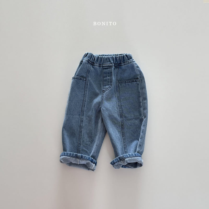 Bonito - Korean Children Fashion - #childofig - Cut Denim Pants